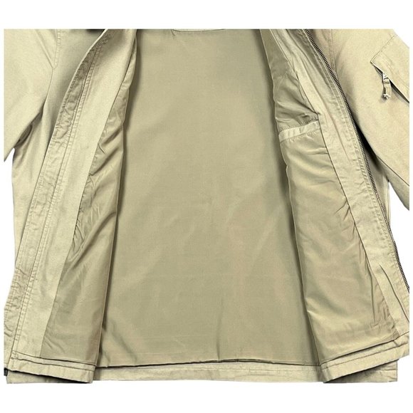 Levis Mens Full Zip Trucker Jacket Size 2XL Beige Canva Fabric Casual & Stylish - Picture 6 of 13